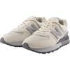 New Balance NB 574 Dämpfung, Abriebfest Low-Top Casual Laufschuhe Unisex Ecru Sneaker U574LGAF