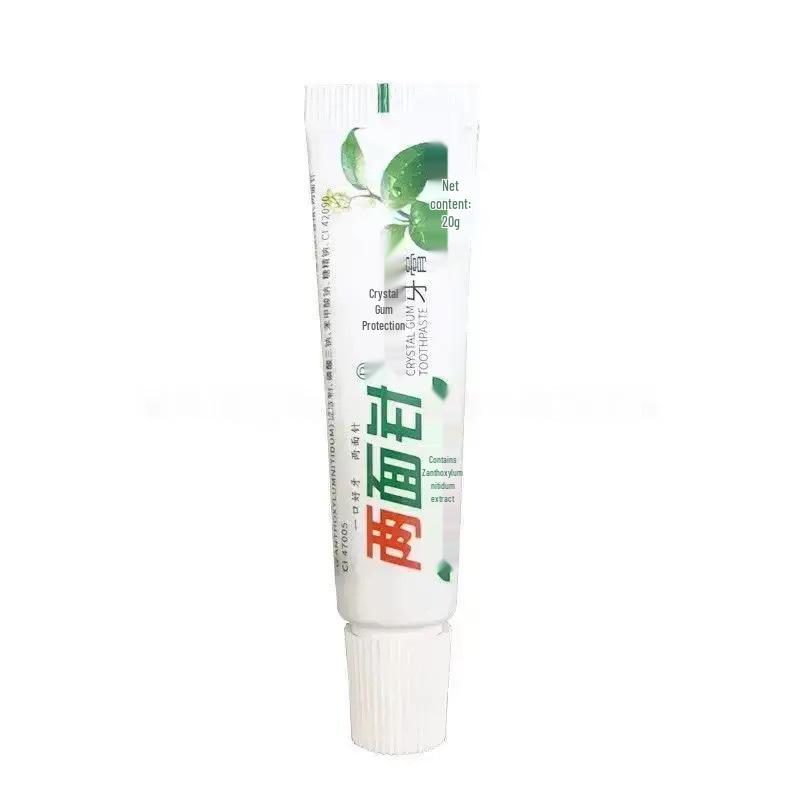 Disposable 3g Toothpaste for Gum Protection with Lid - Ideal for Bath Travel, Hotel, Guest House
