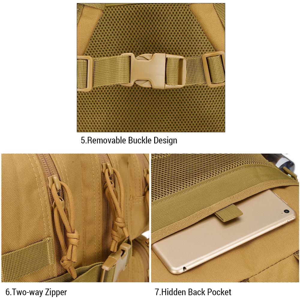 Plecak Dużej Pojemności Plecak Outdoorowy na Kemping Sportowy Podróżny Plecak Turystyczny Górski