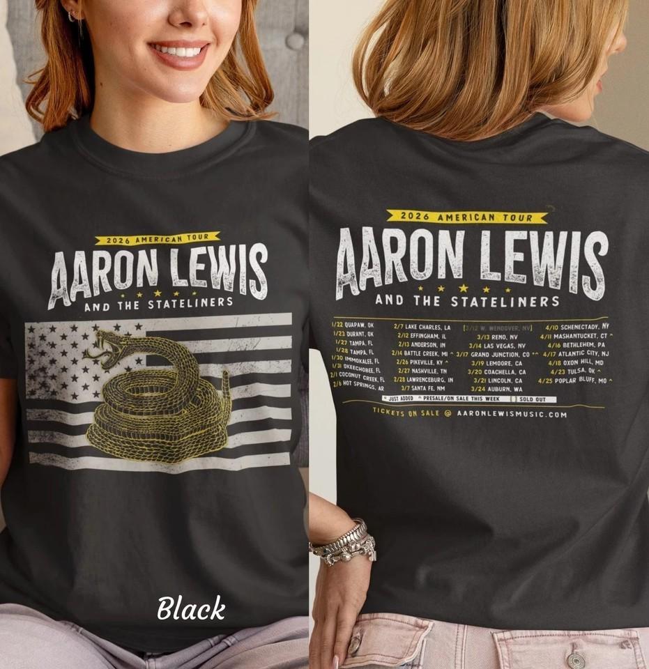 Aaron Lewis 2026 Tour Unisex T-shirt XXXXL