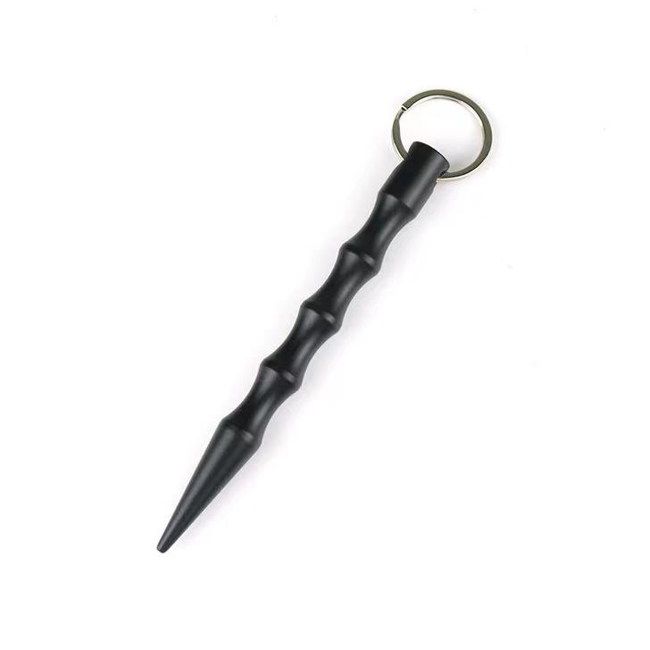 Women's Self-Defense Tactical Pen: Portable, Pen-Shaped Keychain Tool with Window Breaker for Outdoor Safety.