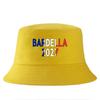 Bardella 2027 Print Bob Wendbarer Fischerhut Damen Herren Sommer Frühling Reise Lässig Fischerhut Mädchen Junge Baumwolle Panama Hut