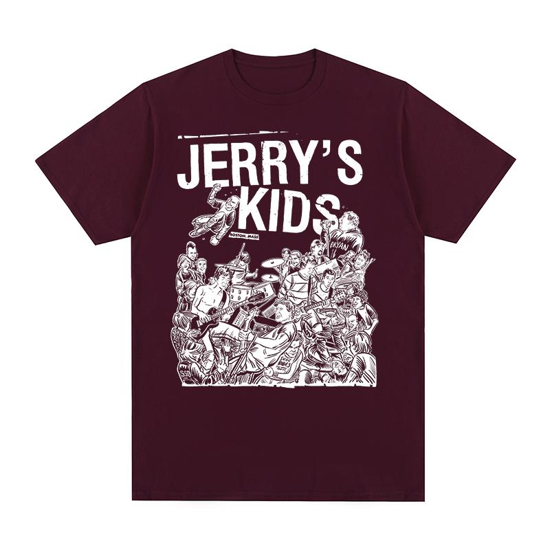 Jerry's Kids Vintage tričko hardcore punková kapela Bavlna Pánské tričko Nové Tričko Dámské Topy