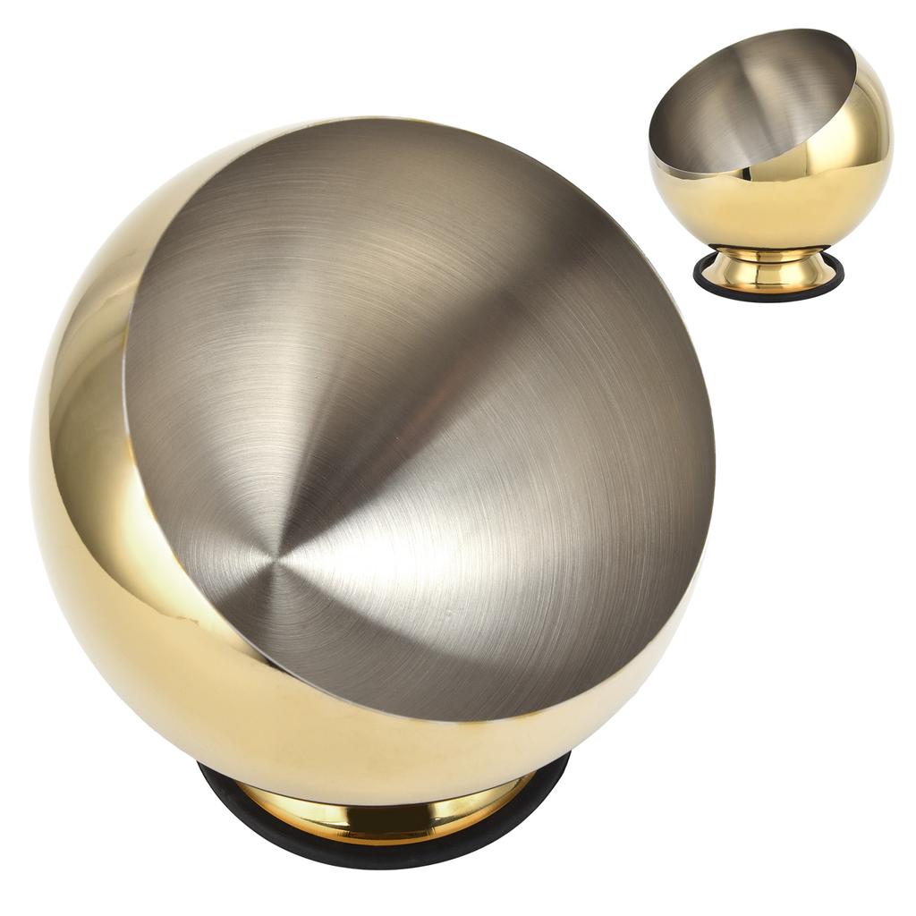 Stainless Steel Seasoning Bowl Hot Pot Restaurant Seasoning Bowl Spicy Hot Sauce Pot with BaseM