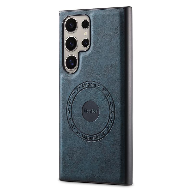 Samsung S26 Ultra/S25 Plus Wireless Charging Shockproof Case with Magnetic Car Mount.