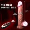 Large Size Tendon Wireless Remote Control Electric Telescopic Swing Dildo Warming Silicone Simulation Penis Sex Toys Masturbator Adult