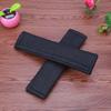 2pcs Shoulder Cover Cushion Black Car Seat Belt Pad Strap Auto Interior Accessories for Adults Youth Kids