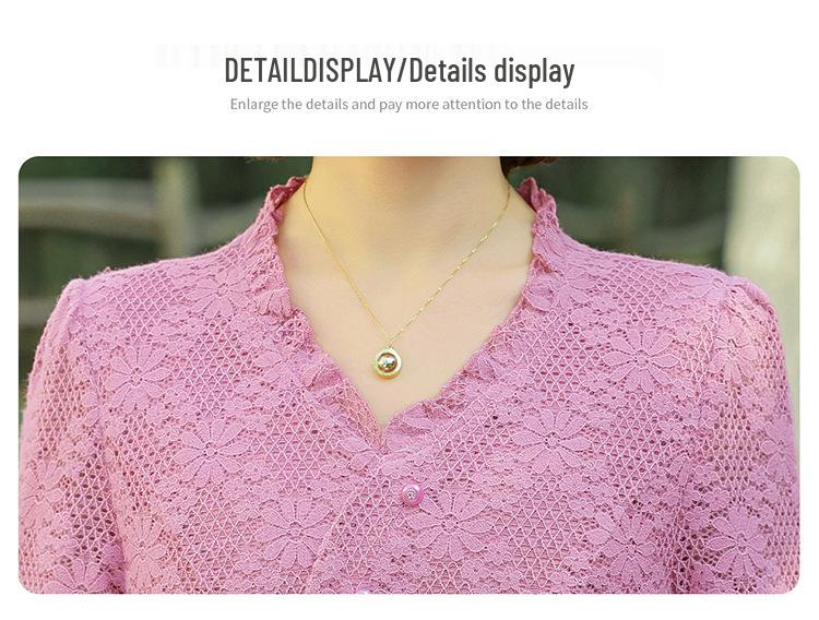 Elegantní a osvěžující krajkové šaty pro ženy středního věku