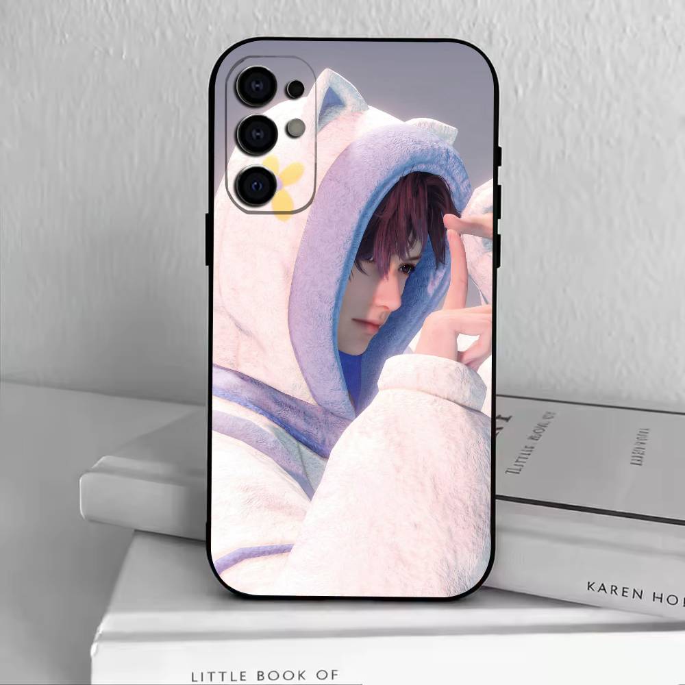 Qiyu Love and Deepspace  Phone Case For Samsung S25,S24,S21,S22,S23,S30,Ultra,S20,Plus,Fe,Soft Silicone Black Cover