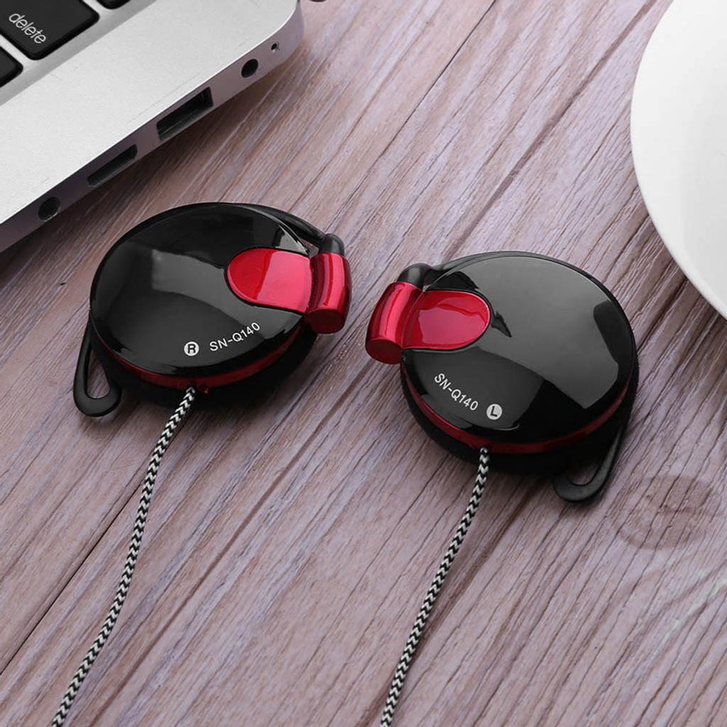   Wired Gaming Headset Powerful Bass On-Ear Music Headphones Ear-hook Earphones wCelsius Mic In-line Control  