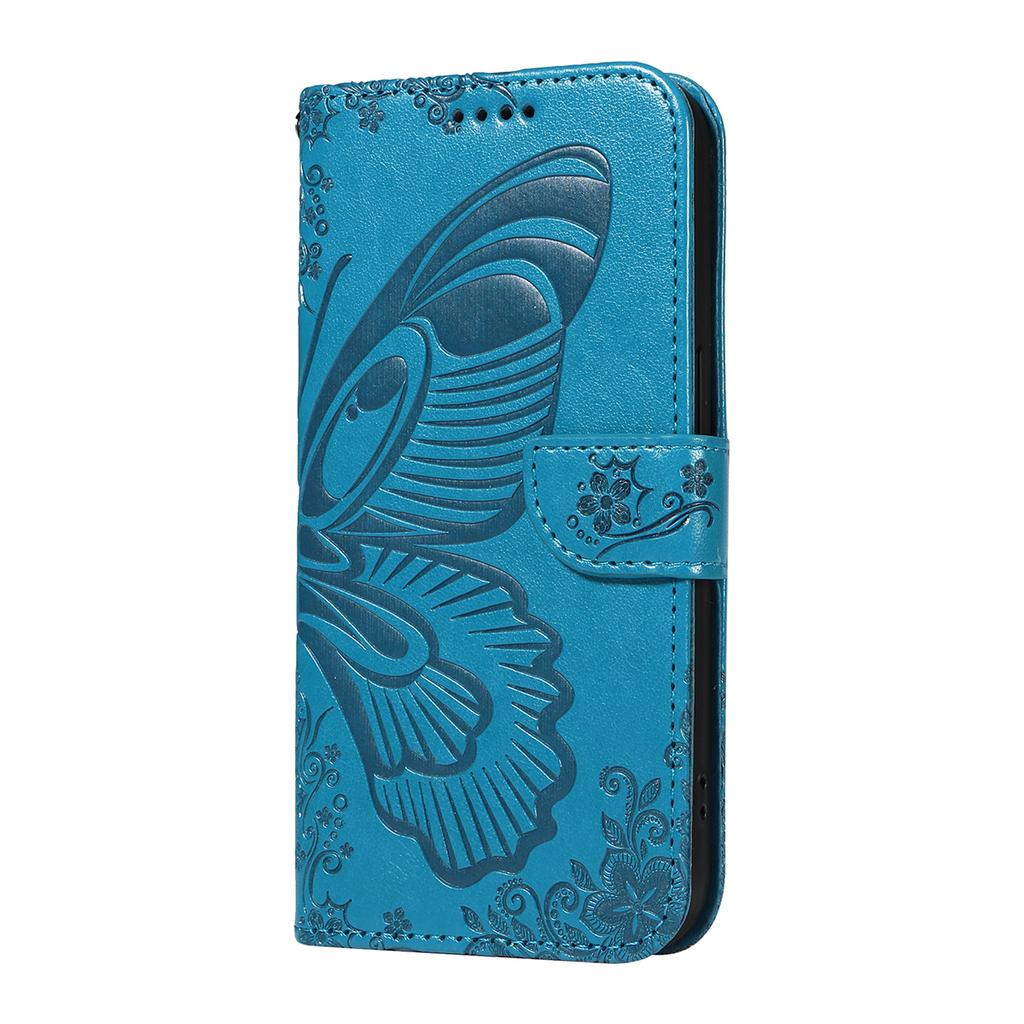 Magnetic Leather Wallet Flip Case for OPPO Realme 16 15 15T 14 14T 14X Pro Plus 5G Phone Cover WIth Stand 3D Embossed Butterfly