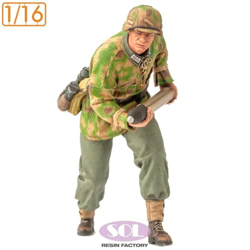 Sol Model 1/16 WWII German Anti-Tank Artillery Loader 1 3D Printer Kit MM887 (Man)