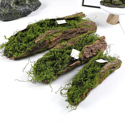 1 Imitationsrinde Moos Pflanzmoosblöcke DIY Simulation Grüne Pflanzen Für Gartendekoration
