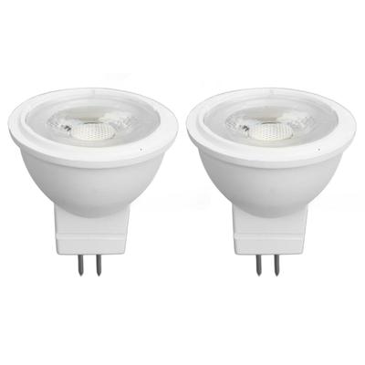 2 Pezzi Lampadina MR11 Alta Luminosità 3W 110V Dissipazione del Calore Più Veloce Lampadine Faretto GU4 per