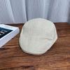 Summer simple breathable forward hat children ins retro versatile fashion literary reverse beret