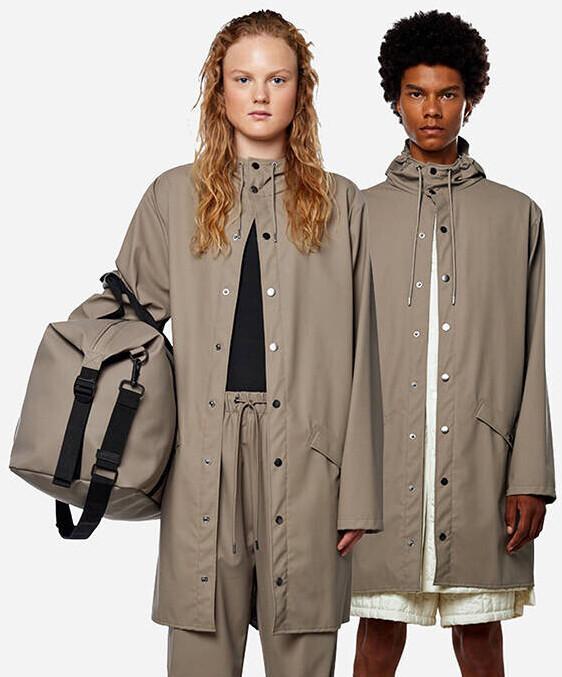 Rains Unisex Long Jacket (12020) Long Jacket (12020) Taupe