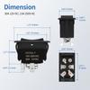 UP Down Momentary Reverse Polarity Switch 12V 30A DPDT Polarity Reversing Switch RV Power Jack Switch for 5th Wheel