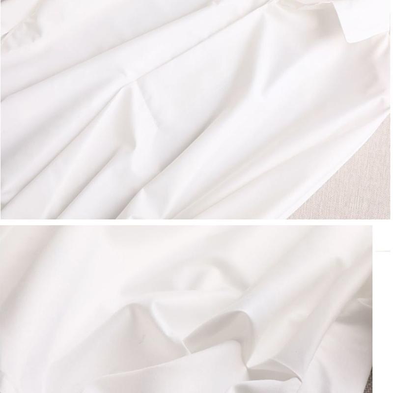 Sommer Herbst Temperament Bluse Weiß Seide Satin Hemd Weibliche Minderheit Licht Reife Koreanische Lose Hemd