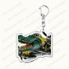 Italian Brainrot Animals Meme Keychains for Accessories Tralalero Tralala Tung Tung Tung Sahur Brr Brr Patapim Keyring Fans Gift