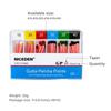 Niceden Dental Gutta Materials Percha Root Points Endodontics Cotton Fiber Tips Dentistry GP Canal Taper 02 04 06 #15-40 F1-F3