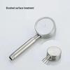 304 Stainless Steel Pressurized Shower Set with Handheld Head, Hose, and Descaling Feature