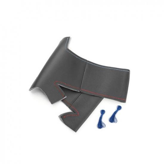 Red-Blue Line Steering Wheel Cover For BMW 3 Series E46 / E46 Coupe 2000-2006