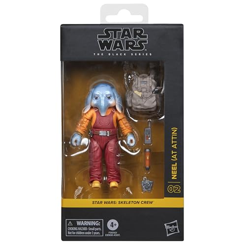 Hasbro Star Wars Black Series Neal, Star Wars: Skeleton Crew Collectible 6-inch (15cm) Action Figure F9990 Authentic