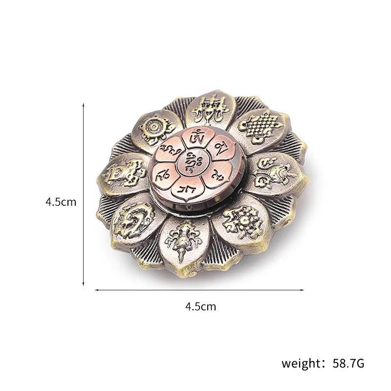 Metal Fingertip Decompression Toy Constellation Creative Finger Rotation GyroscopeFingertip Gyroscope Anxiety Stress Relief Toy