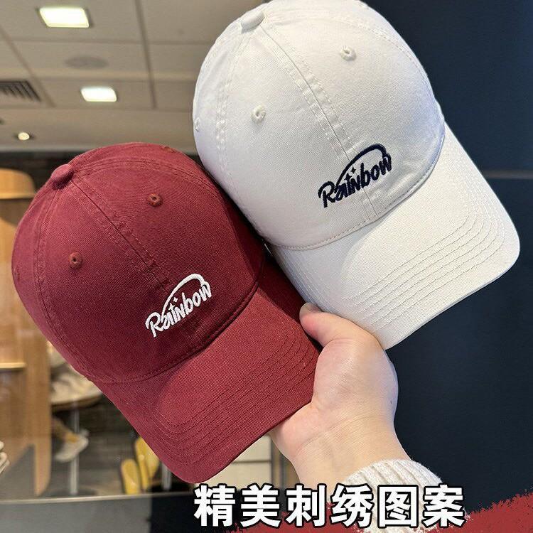 French genuine baseball cap children spring and summer new fashion three-dimensional letter embroidery wide brim deepened cap tide