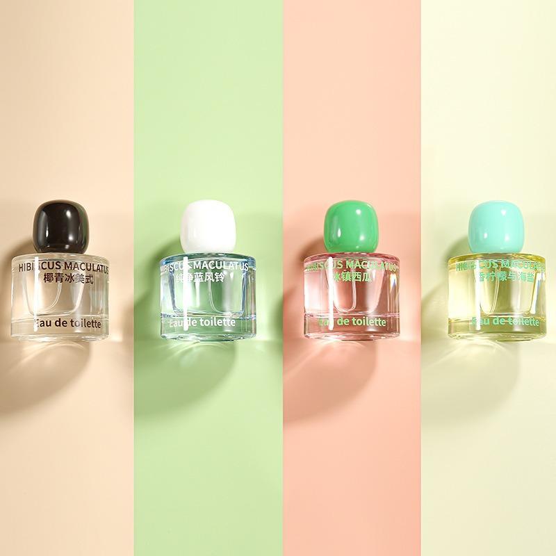 Wind Hibiscus Cool Summer Series Perfume Fragrant Lemon and Sea Salt Iced Watermelon Fashion Niche Perfume Lasting Light Fragrance Batch