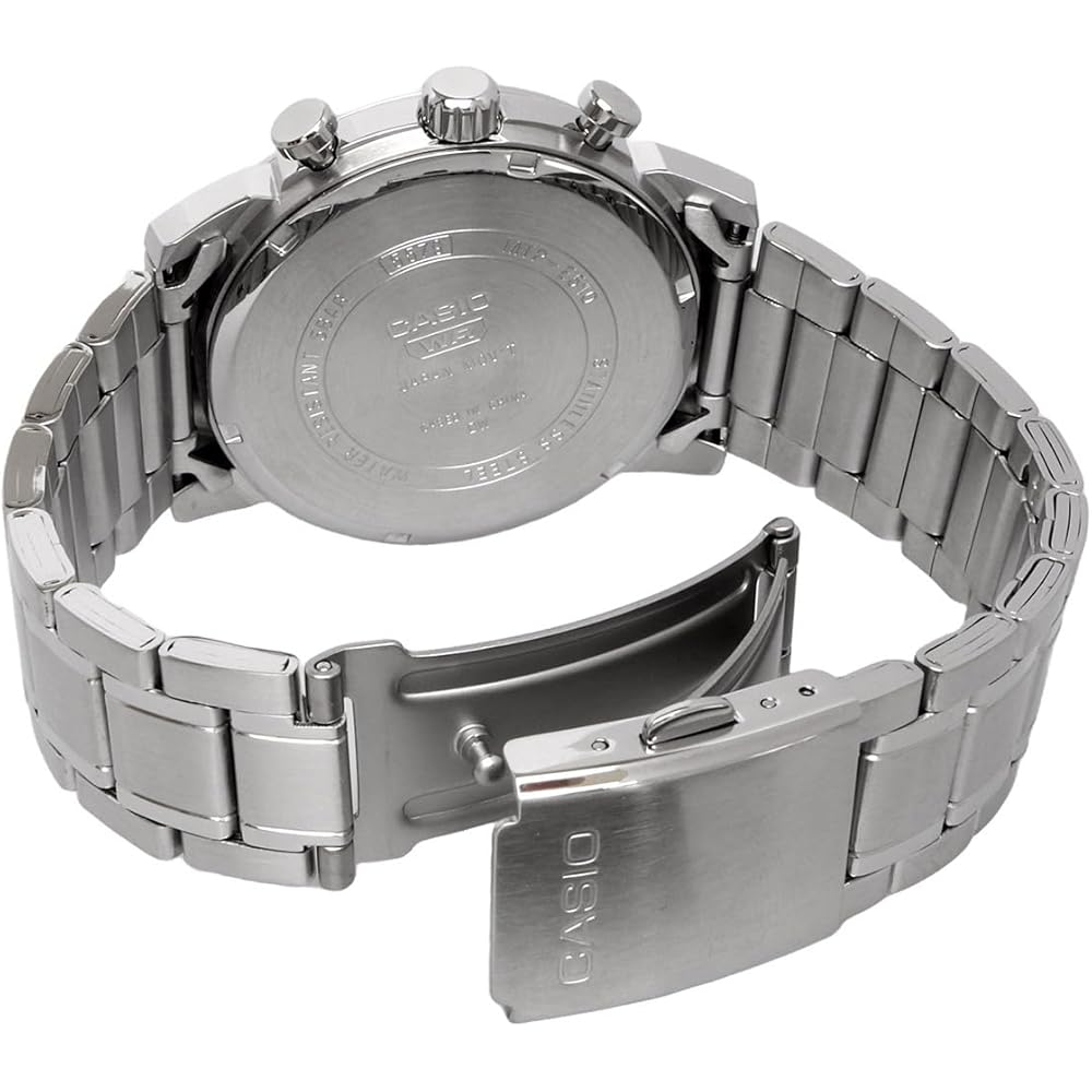 Casio Standard Men's Quartz Watch 1/10 Second Chronograph Brown MTP-E510D-5AV