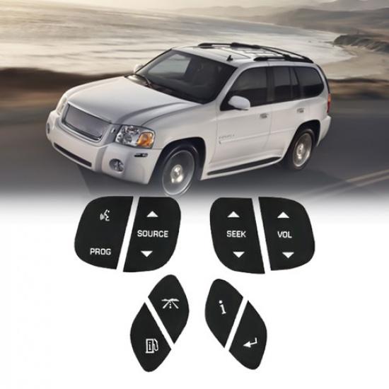 Steering Wheel Control Button Sticker Decal Repair Fit Chevy Tahoe GMC Sierra