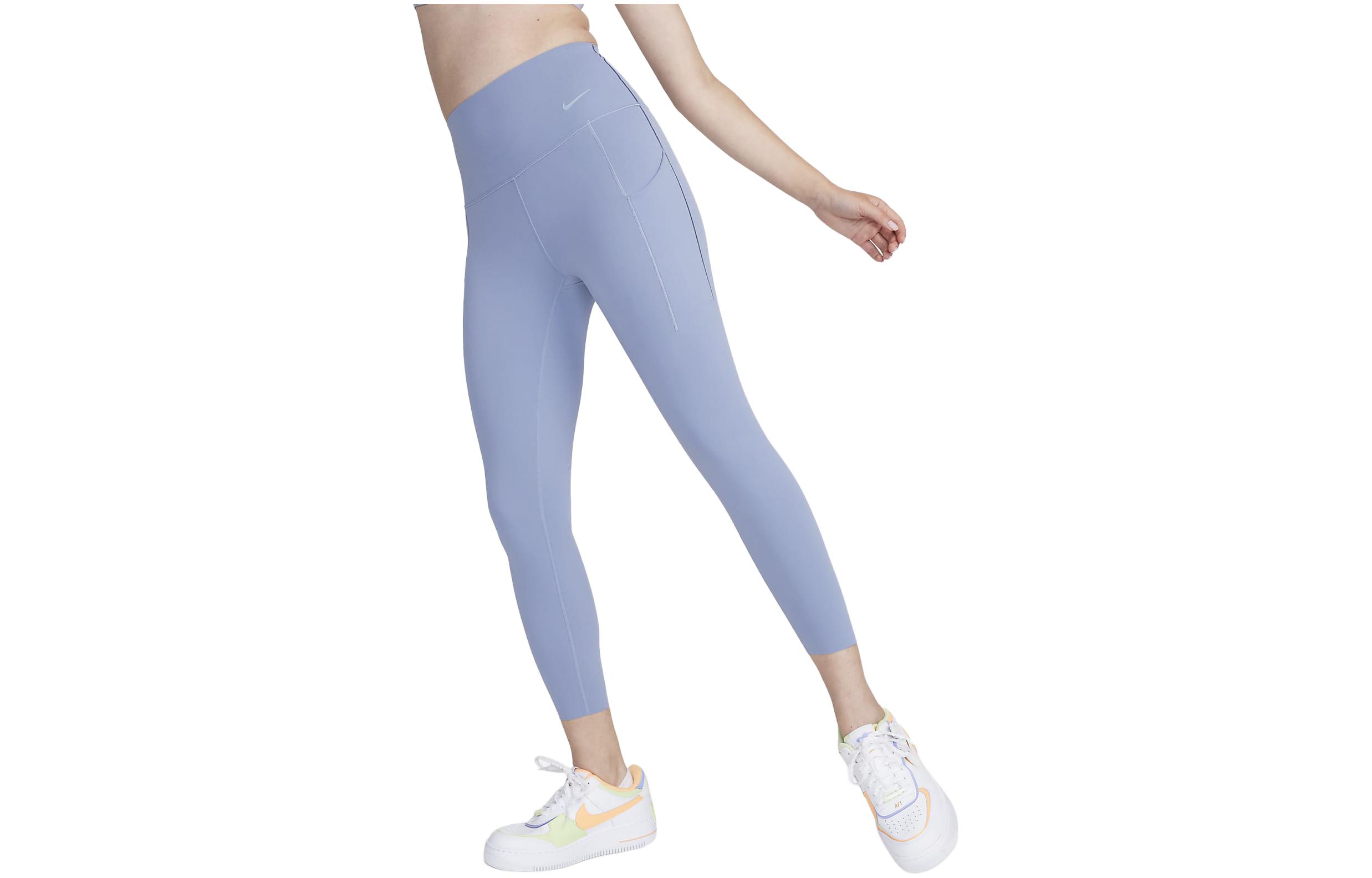 Nike Sports Pants Women s Gray Slate Blue Moderate DQ5898-493 M