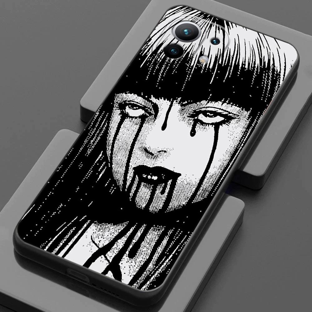 Mobilskal för Xiaomi Mi 11 Lite 5G NE 11i 11X 11T 12 Pro Poco F3 X3 GT X4 NFC Pro Skal Fodral Japansk Manga Skräckserie Tomie
