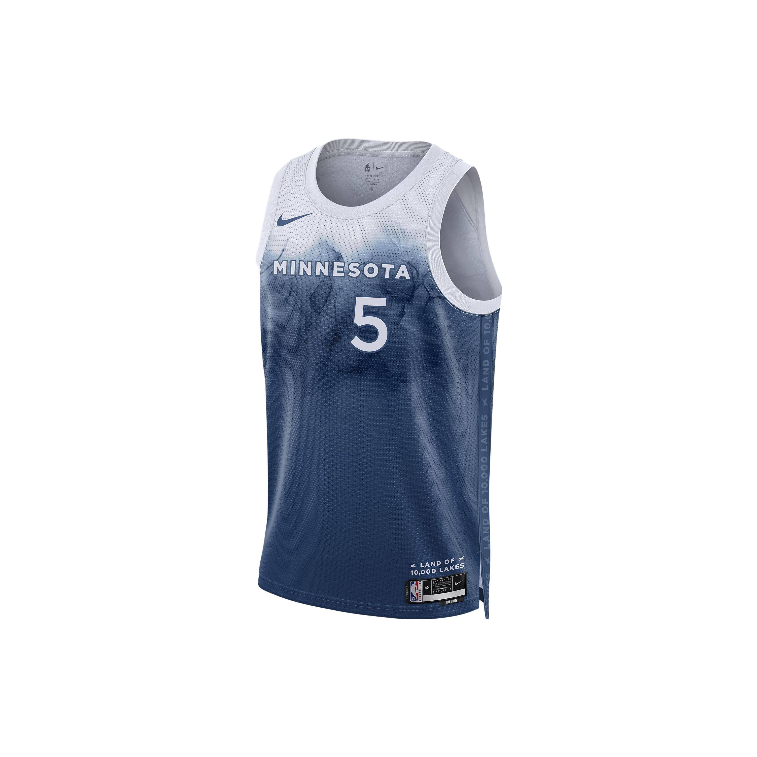 

Новая майка Nike Minnesota Timberwolves Энтони Эдвардса 2023 City Edition DX8510-481 XL