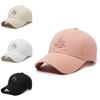 Trendy Embroidered Letter Baseball Cap With Adjustable Fit For Casual Men And Women