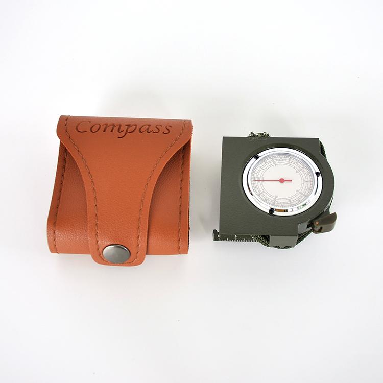 Portable Flip Cover Pocket Mini Compass with Durable Metal Case Lightweight for Outdoor