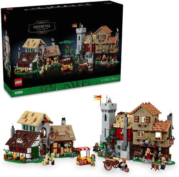 

LEGO Icons 10332 Средневековая городская площадь