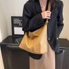 Large Capacity Hobo Bag Aesthetic Tote Bag Casual Underarm Bag  Outdoor