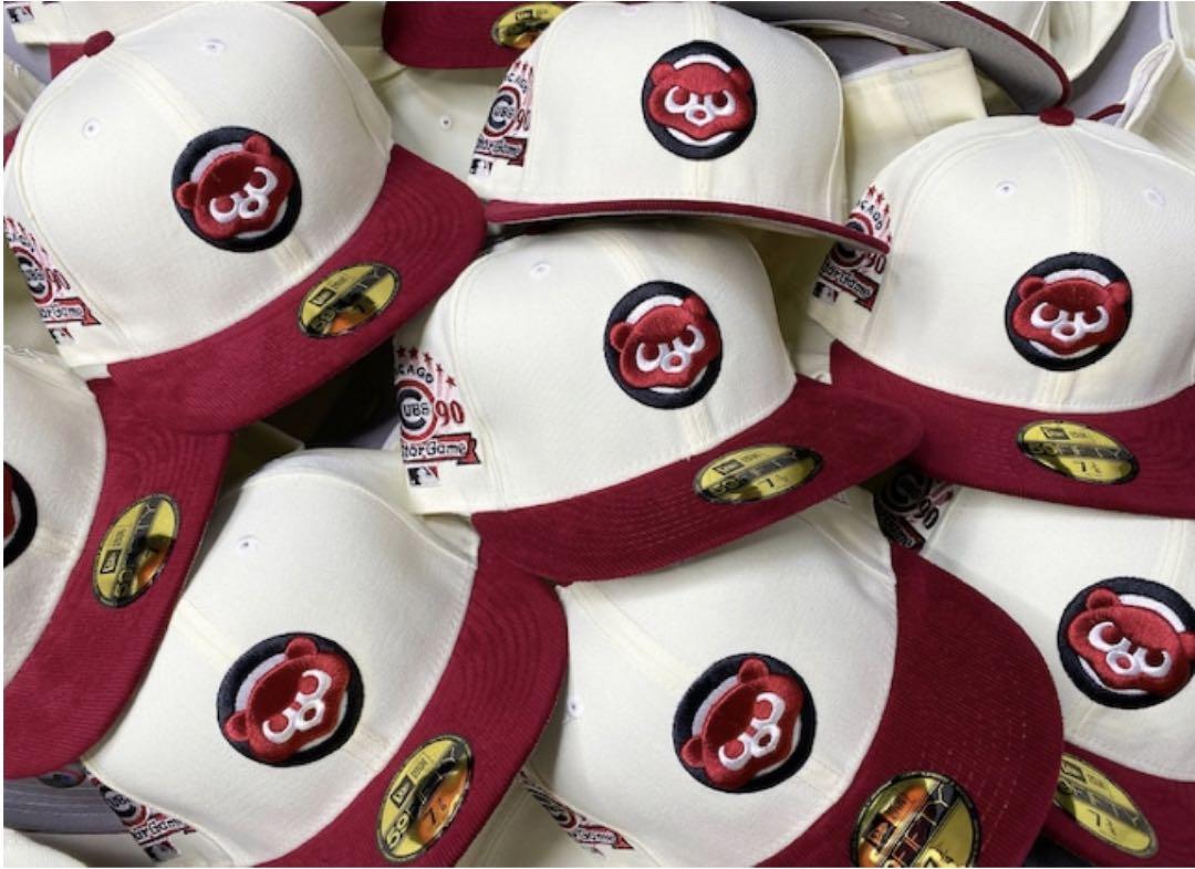 

[USED] New Era Chicago Cubs 59FIFTY Fine Wine 7 5/8