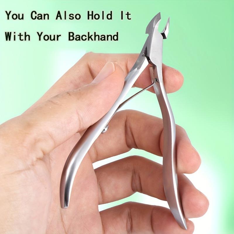 Nail Scissors Cuticle Clipper Manicure Nippers Dead Skin Remover Stainless Steel Pedicure Tool Trimmers Eagle Beak Plier