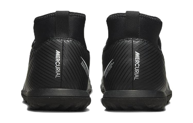 Nike Mercurial Superfly 9 Club TF GS 'Black Dark Smoke Grey' DJ5954-001