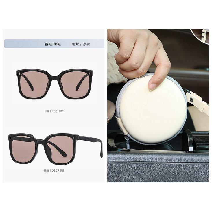 Folding sunglasses for women, new model, high-end, face-slimming, UV protection, polarized sunglasses for driving