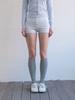 KIJUN Stripe Knit Shorts Sky Blue