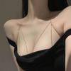 Erotic underwear pure desire heart * sexy body chain simple design sense chain hot girl accessories chest chain woman