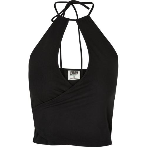 Urban Classics Womens/Ladies Short Wrap Top