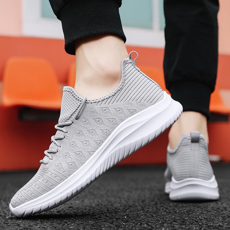Summer Men's Shoes 2025 New Mesh Tenis Masculino Breathable Lightweight Casual Sneakers Shoes Large Couple Outdoor Running Shoes
