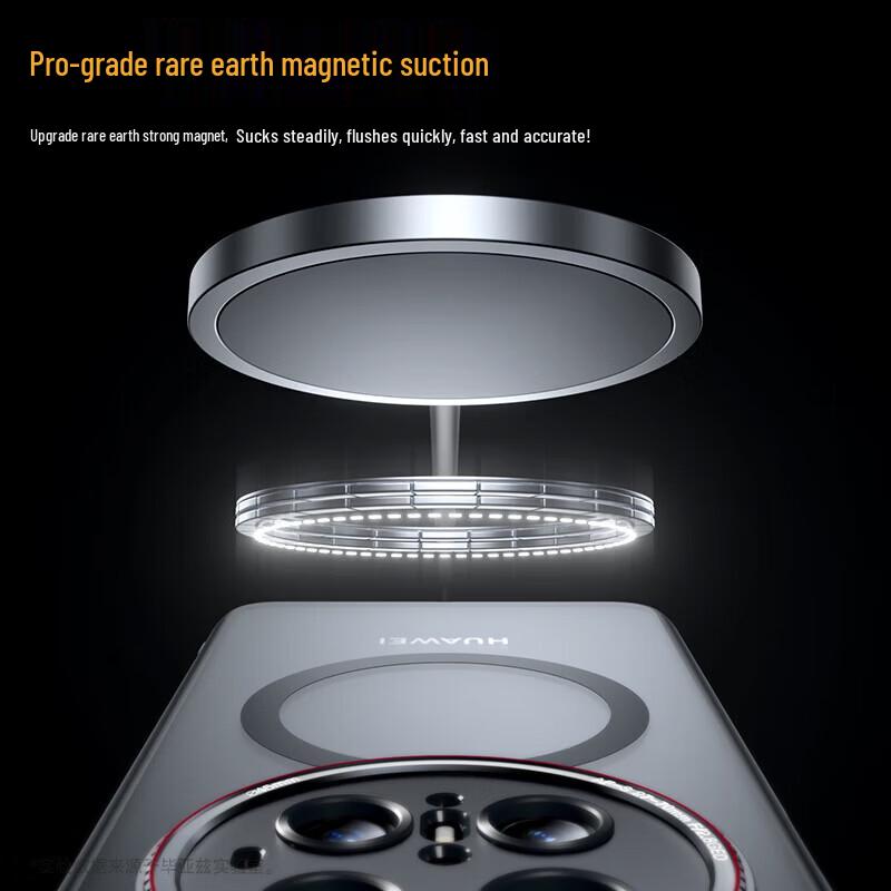 BIAZE Magnetic Frosted Armor Phone Case for Huawei Mate 70 Pro+