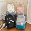 Schoolbag New Junior High School Schoolbag Female Tide Brand Large Capacity Backpack Men's Casual Versatile Ins Backpack Japanese Travel Bag