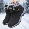 Snow Boots for Women Casual Winter Shoes Fashion Platform Non-slip Warm Fur Ankle Boots Plush 2025 New Outdoor Warm Hiking Boots